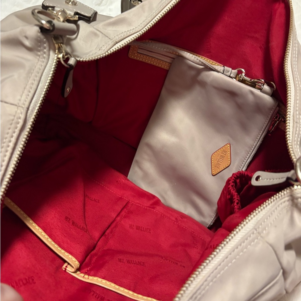 MZ Wallace Taupe Tote Bag - Picture 3 of 9